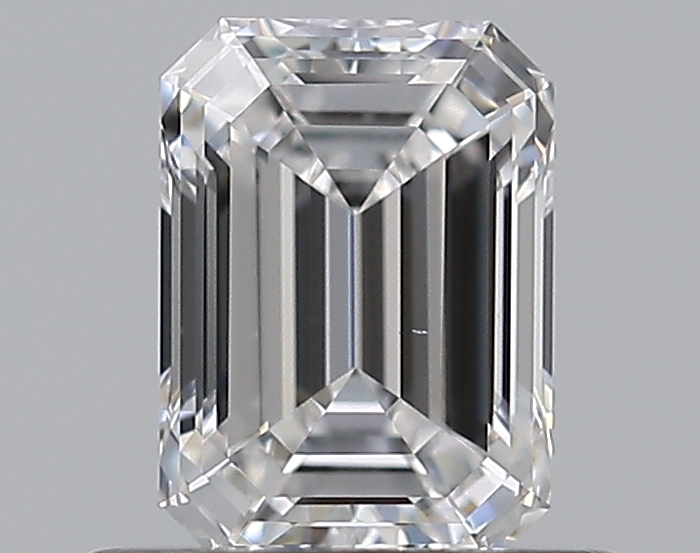 0.66 CaratE-VS1 - Cut Emerald Diamond