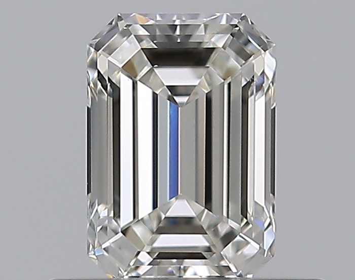 0.53 CaratH-VS1 - Cut Emerald Diamond