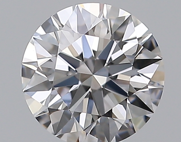 0.72 CaratD-IF EX Cut Round Diamond