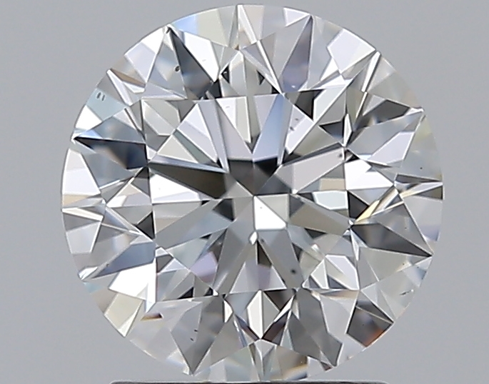 2.01 CaratF-VS2 EX Cut Round Diamond