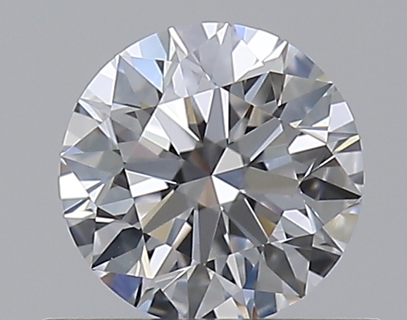 0.52 CaratE-VVS1 EX Cut Round Diamond