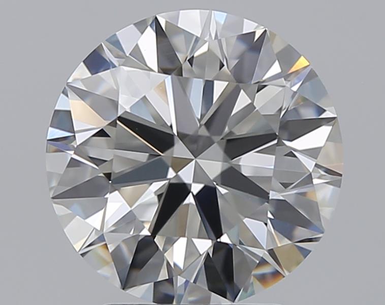 2.6 CaratF-VVS1 EX Cut Round Diamond