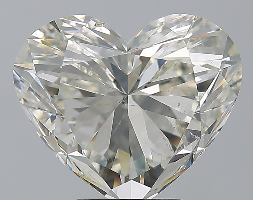 5.06 CaratL-SI2 - Cut Heart Diamond
