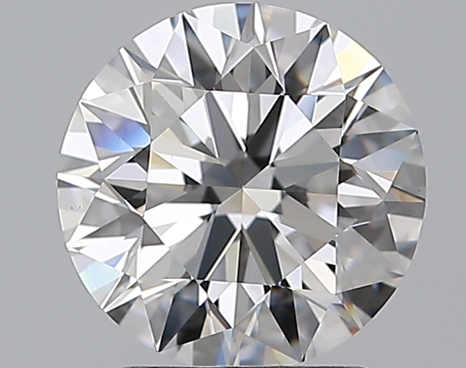 2 CaratE-VS1 EX Cut Round Diamond