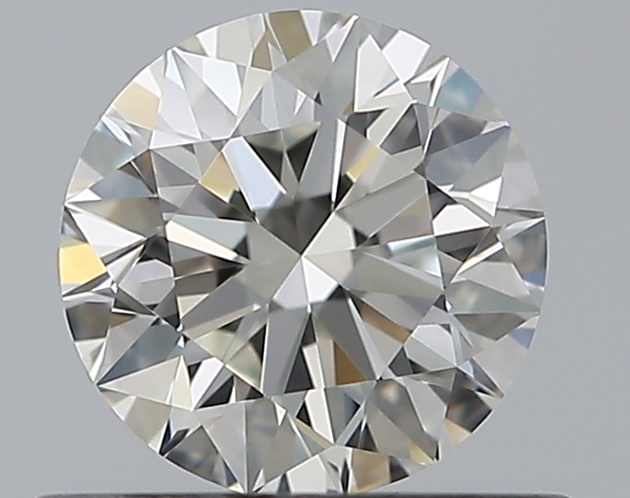 0.58 CaratI-VVS1 EX Cut Round Diamond