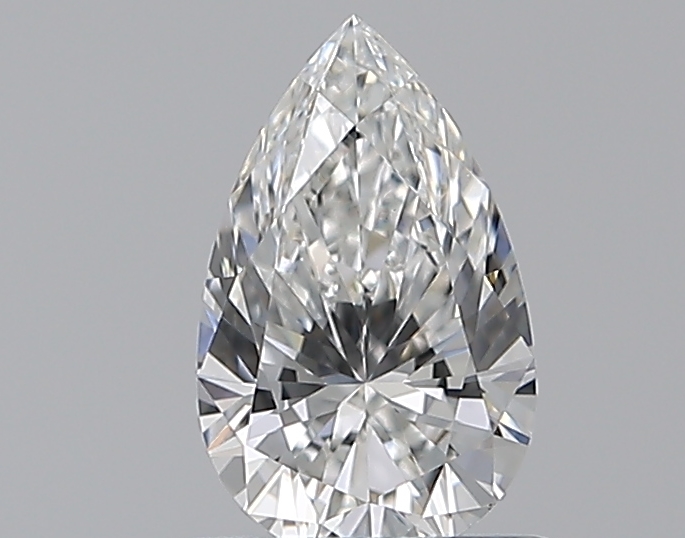 0.65 CaratF-VS2 - Cut Pear Diamond
