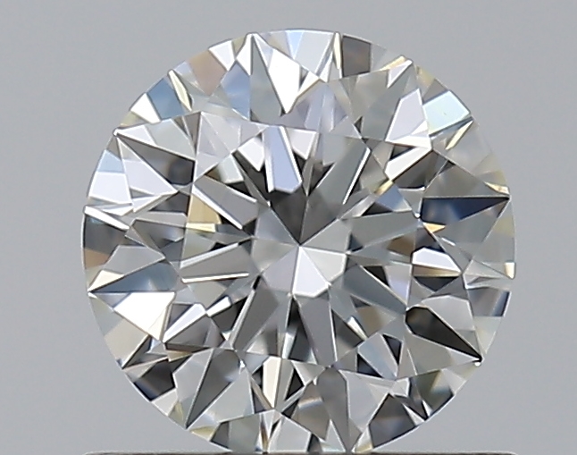 0.71 CaratH-VVS2 EX Cut Round Diamond