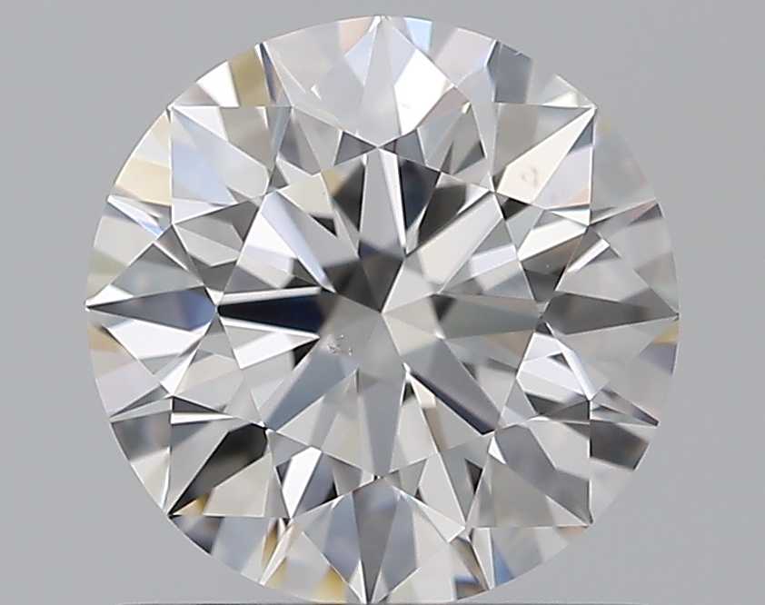 1 CaratD-SI1 EX Cut Round Diamond