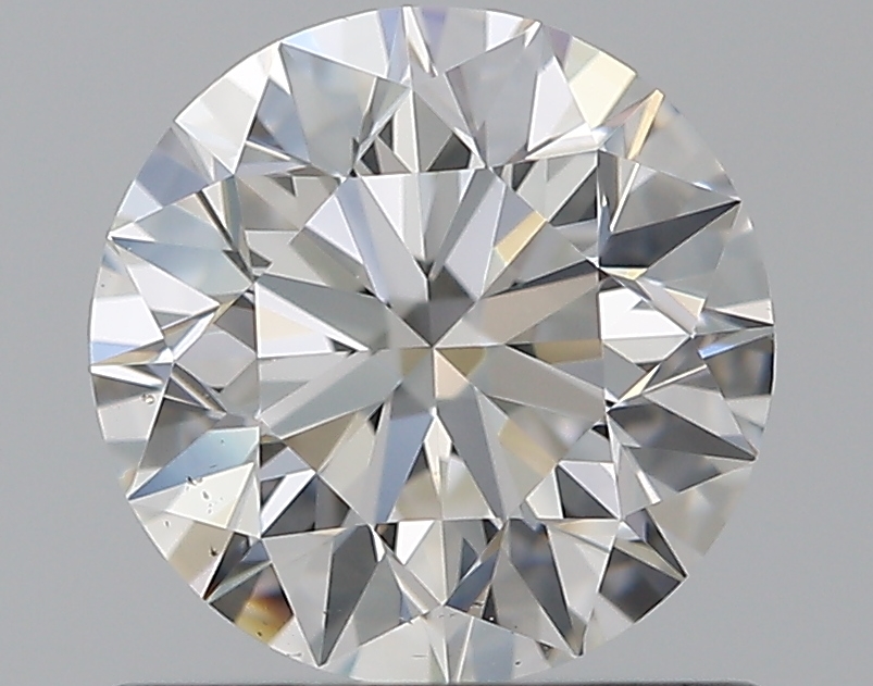 0.9 CaratF-VS2 EX Cut Round Diamond