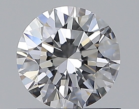 0.73 CaratD-VVS1 EX Cut Round Diamond
