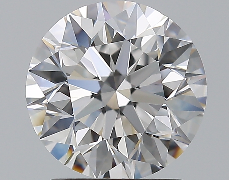 2 CaratD-VS1 EX Cut Round Diamond