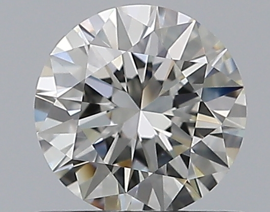 0.58 CaratJ-VS2 EX Cut Round Diamond