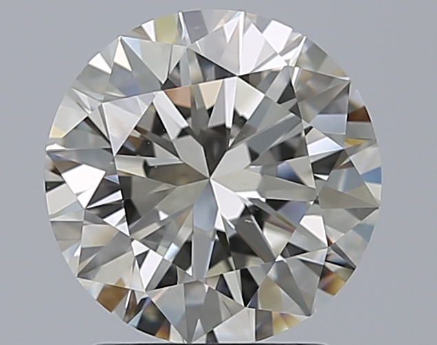 2.2 CaratJ-VS2 EX Cut Round Diamond