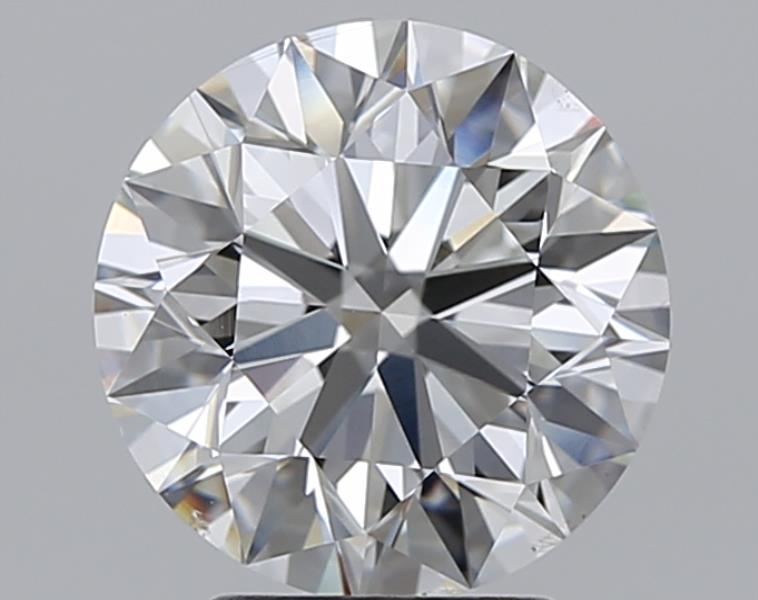 3 CaratG-SI1 EX Cut Round Diamond