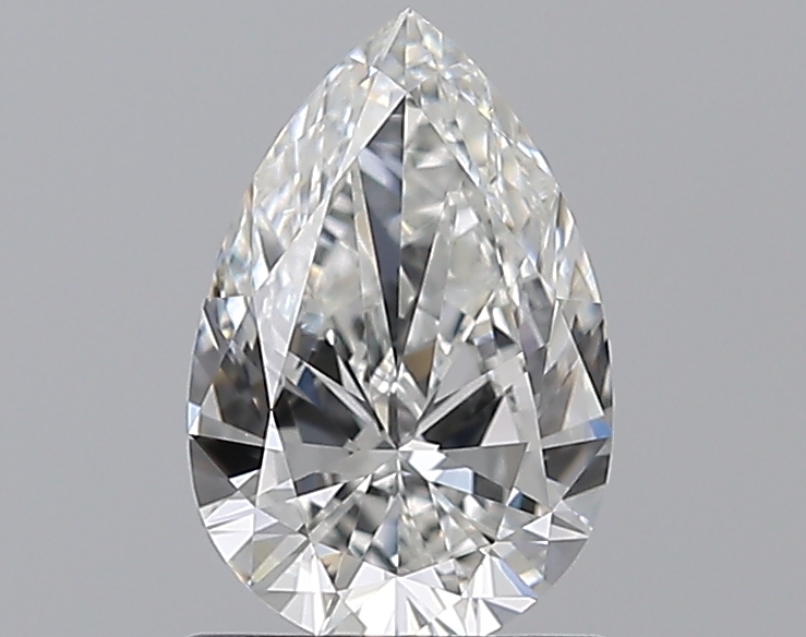 0.81 CaratF-VVS2 - Cut Pear Diamond