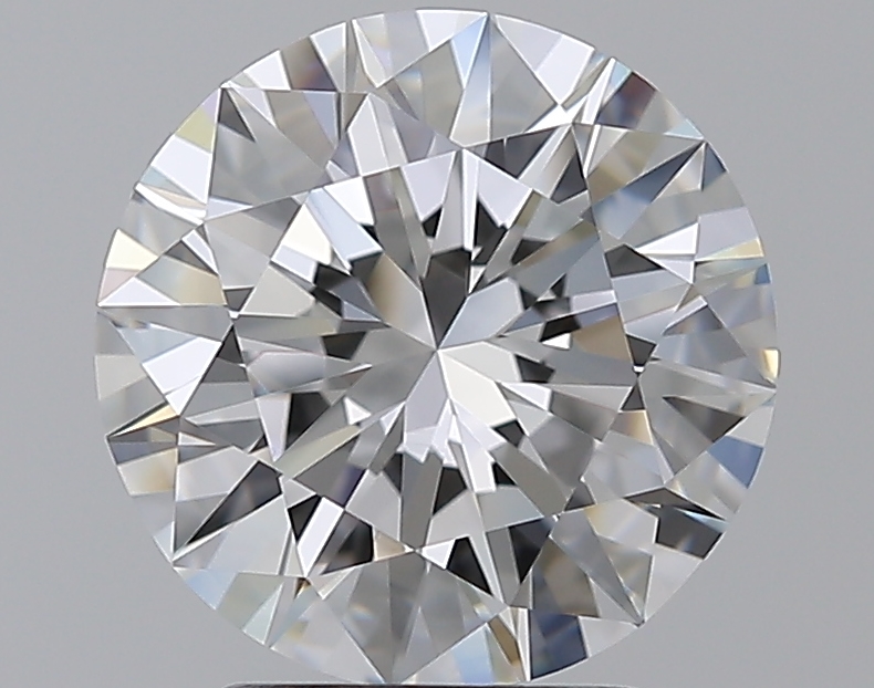 3.01 CaratE-VVS1 EX Cut Round Diamond
