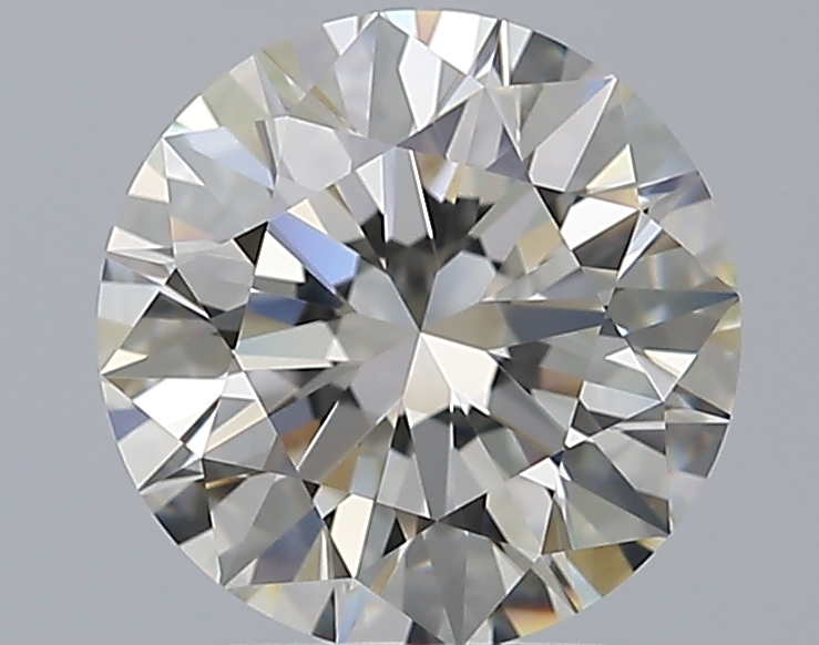2.51 CaratJ-IF EX Cut Round Diamond