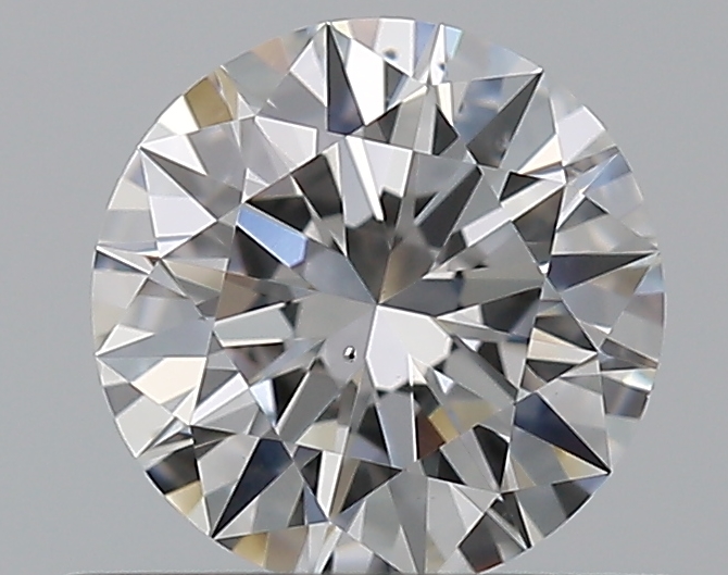 0.55 CaratE-SI1 EX Cut Round Diamond