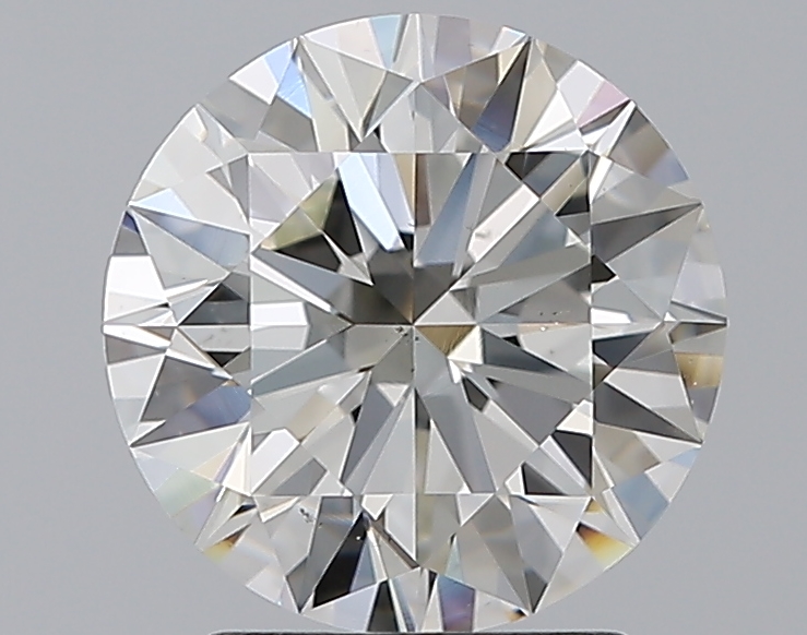2.5 CaratI-VS2 EX Cut Round Diamond