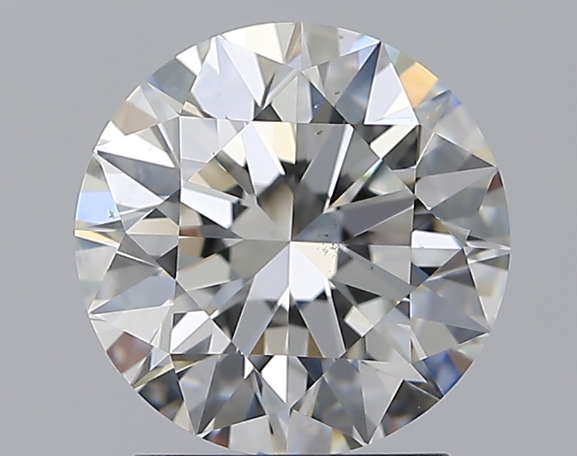 2.01 CaratH-VS2 EX Cut Round Diamond