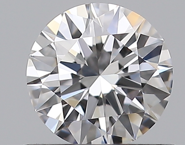0.5 CaratD-VVS1 EX Cut Round Diamond