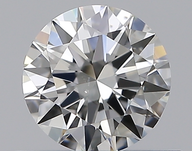 0.5 CaratH-SI1 EX Cut Round Diamond