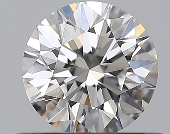 0.46 CaratF-VS1 EX Cut Round Diamond