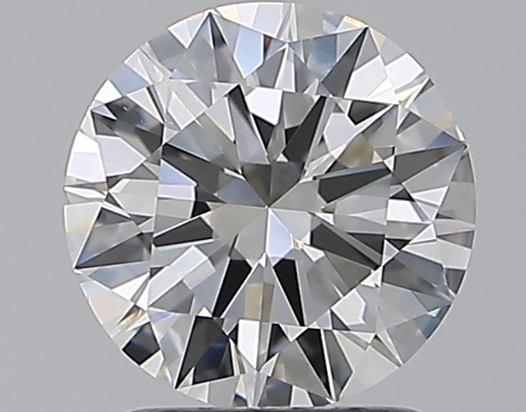 1.71 CaratH-VS2 EX Cut Round Diamond