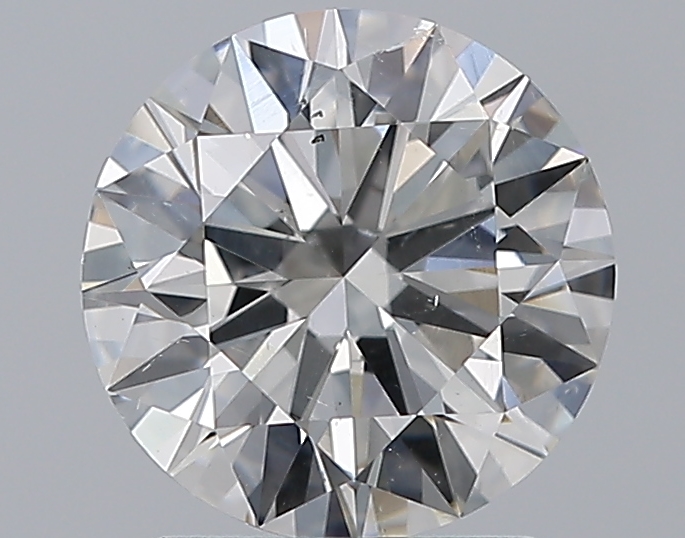 2.01 CaratH-SI1 EX Cut Round Diamond