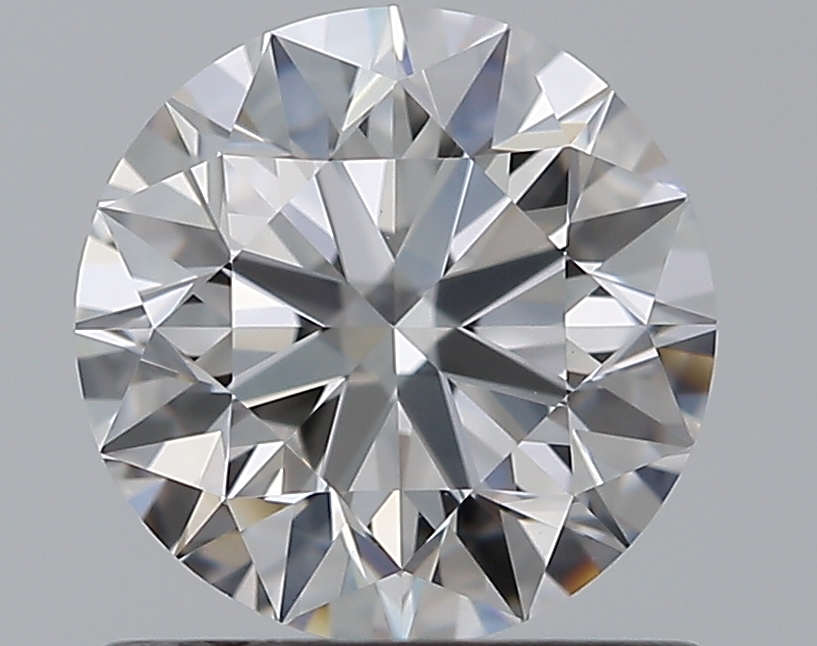 0.96 CaratD-VS2 EX Cut Round Diamond