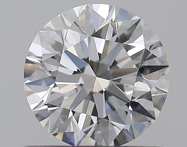 0.7 CaratD-VVS2 EX Cut Round Diamond