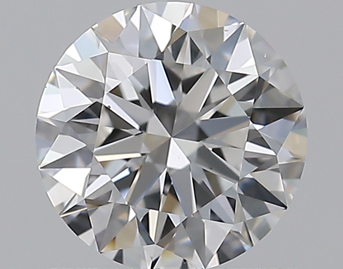 0.72 CaratF-VS2 EX Cut Round Diamond