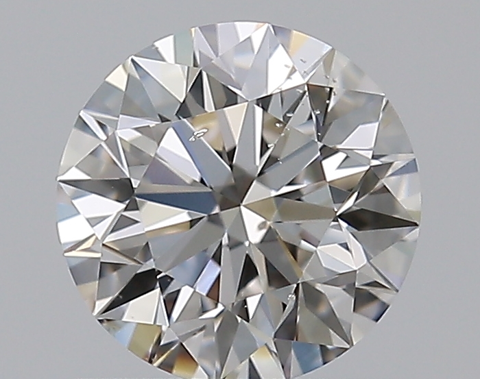 0.76 CaratI-SI2 EX Cut Round Diamond