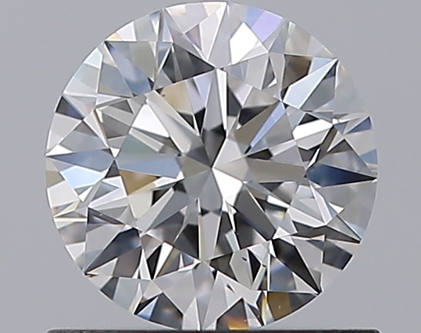 0.76 CaratD-VS2 EX Cut Round Diamond