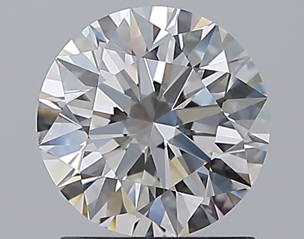 1.31 CaratF-VVS2 EX Cut Round Diamond