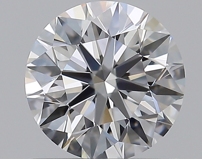 0.71 CaratD-VVS1 EX Cut Round Diamond