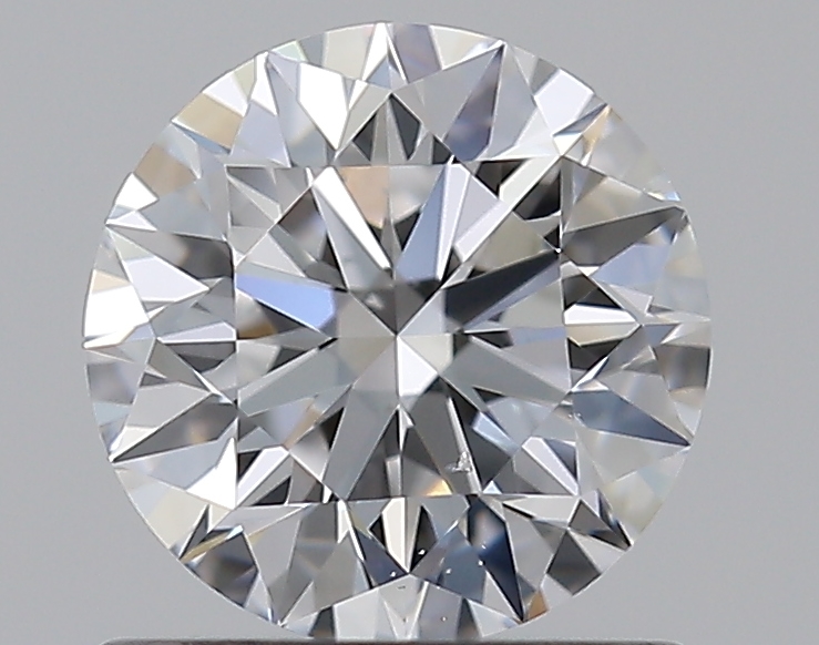 0.8 CaratD-SI1 EX Cut Round Diamond