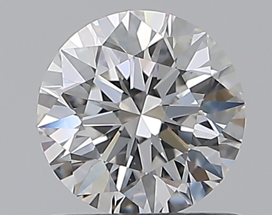 0.73 CaratF-VS2 EX Cut Round Diamond