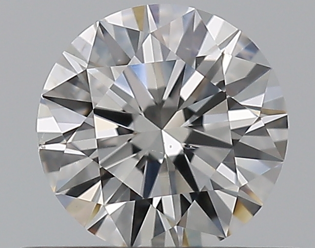 0.5 CaratF-SI1 EX Cut Round Diamond