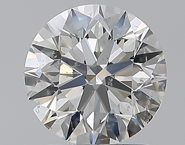 1.5 CaratJ-SI2 EX Cut Round Diamond