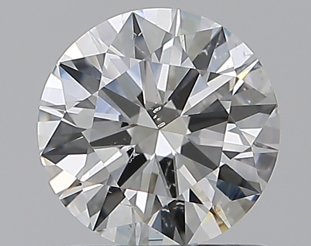 0.81 CaratI-SI1 EX Cut Round Diamond