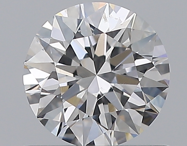 0.72 CaratE-SI1 EX Cut Round Diamond