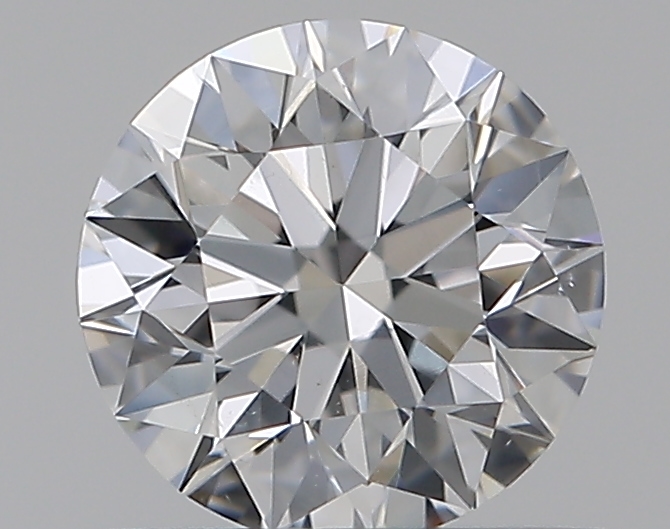 0.5 CaratF-SI1 EX Cut Round Diamond