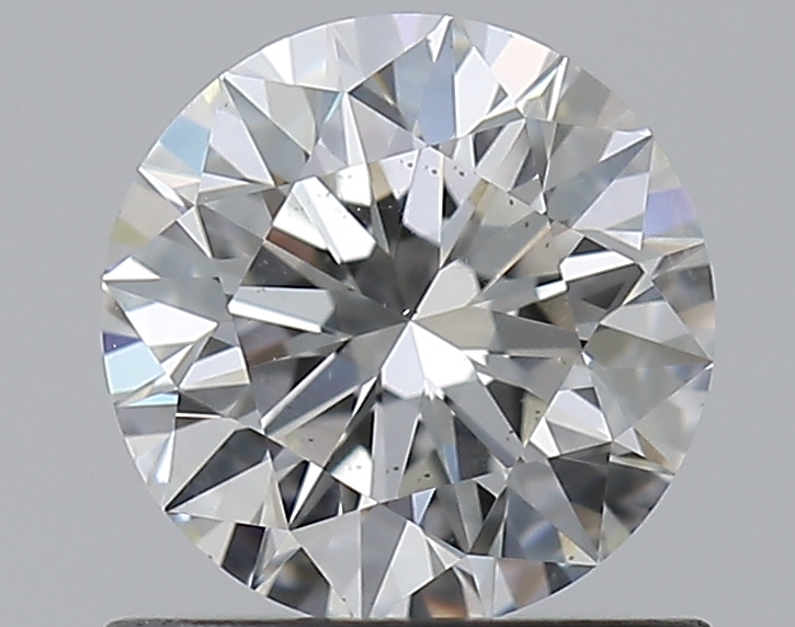 0.8 CaratG-SI2 EX Cut Round Diamond