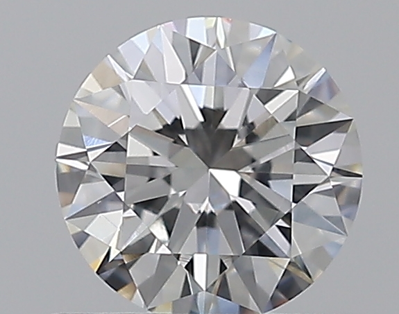 0.59 CaratF-VS2 EX Cut Round Diamond
