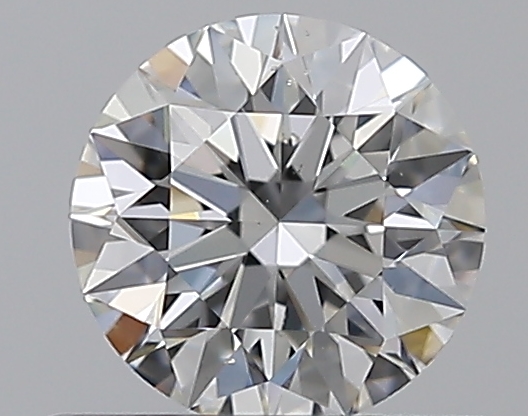 0.5 CaratF-SI1 EX Cut Round Diamond