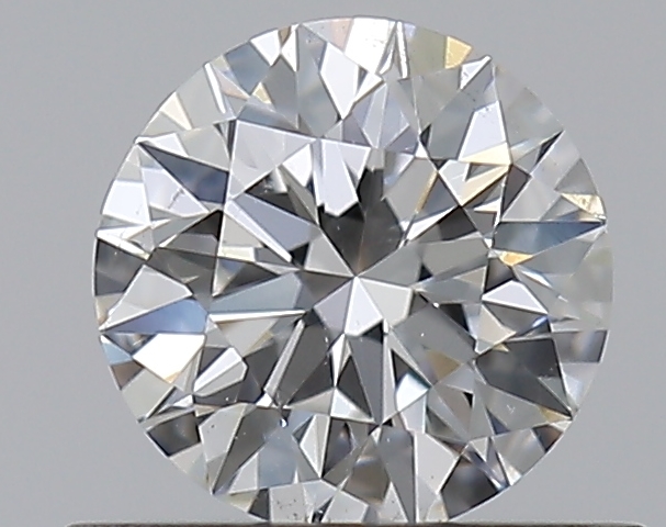 0.51 CaratF-SI1 EX Cut Round Diamond