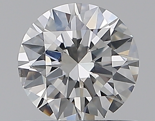 0.58 CaratH-SI1 EX Cut Round Diamond