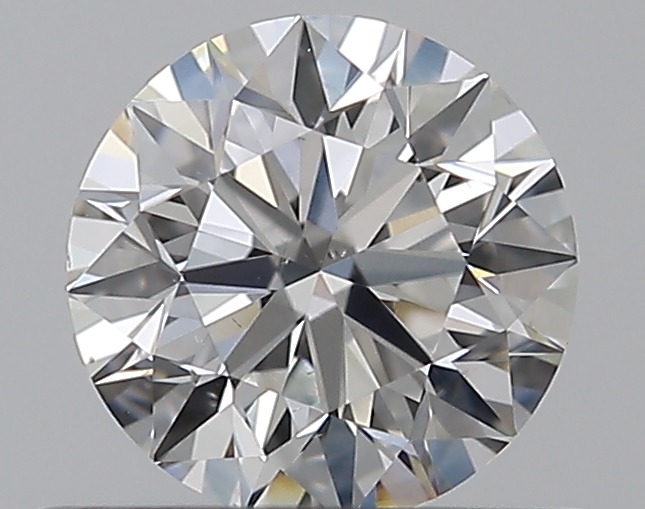 0.51 CaratF-VS2 EX Cut Round Diamond