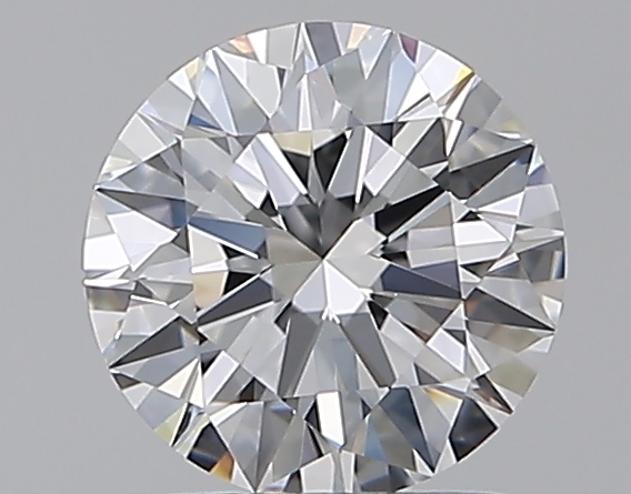 1.33 CaratD-VVS2 EX Cut Round Diamond